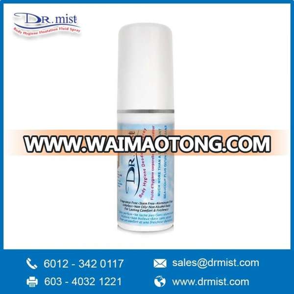 75ml DR.Mist Body Hygiene Flotation Fluid Deodorant Spray Wholesale Malaysia